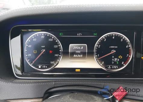 2014 Mercedes-Benz S 550 из США, поврежденный, VIN WDDUG8CB6EA018924